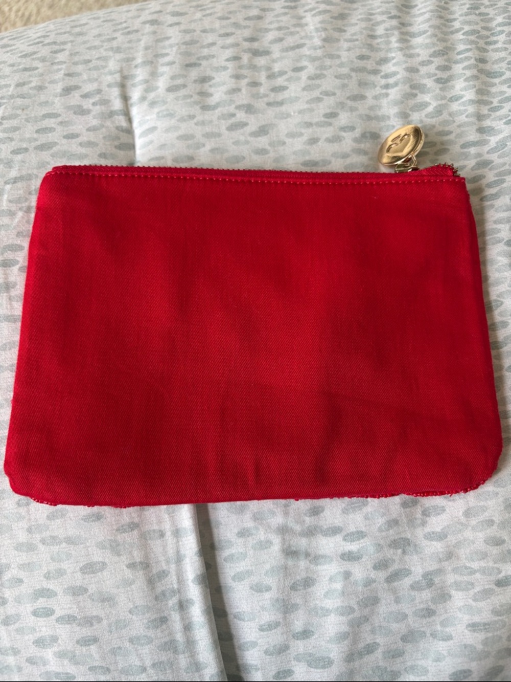 Going to Target Red Beaded Wristlet Pouch Kate Spade x Target NWT - Picture 2 of 6